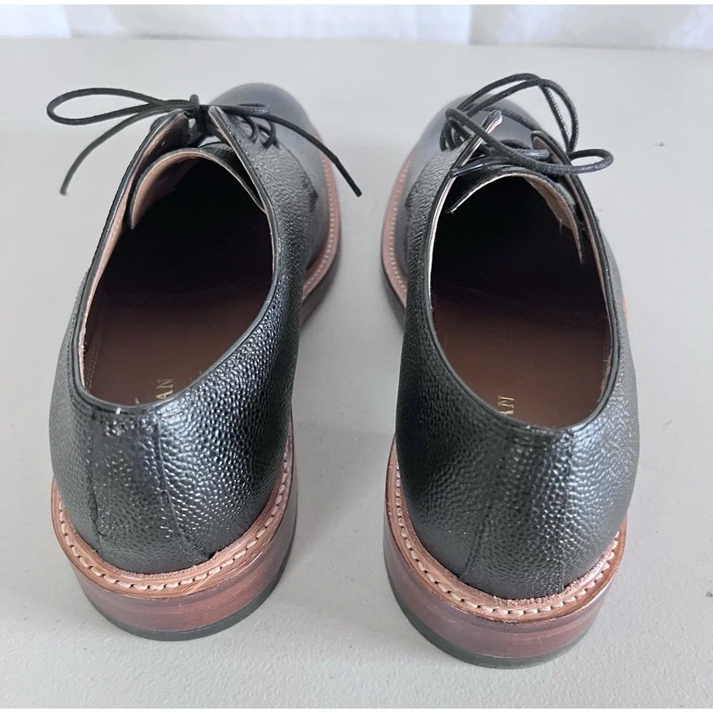 Clarks Bostonian Shoes Mens Sz 9.5 Black Somerville Low Goodyear Dress or Casual